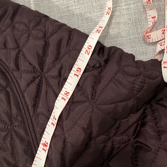 The North Face Women's Cropped Quilted Jacket in Purple | Women’s Size Medium - Picture 8 of 9